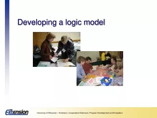 Developing a logic model