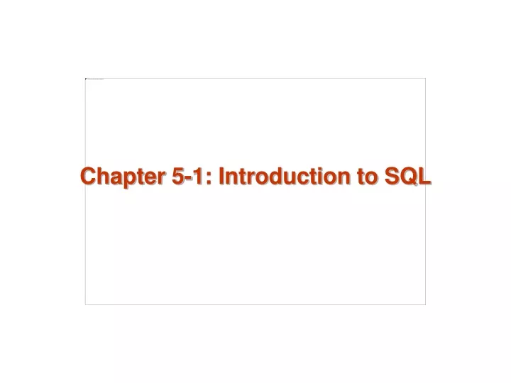 chapter 5 1 introduction to sql