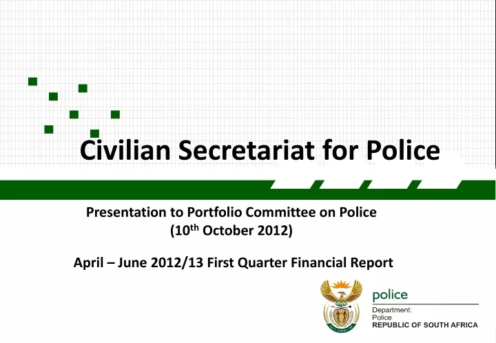 april june 2012 13 first quarter financial report