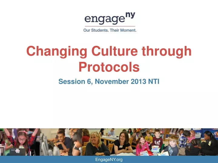 changing culture through protocols