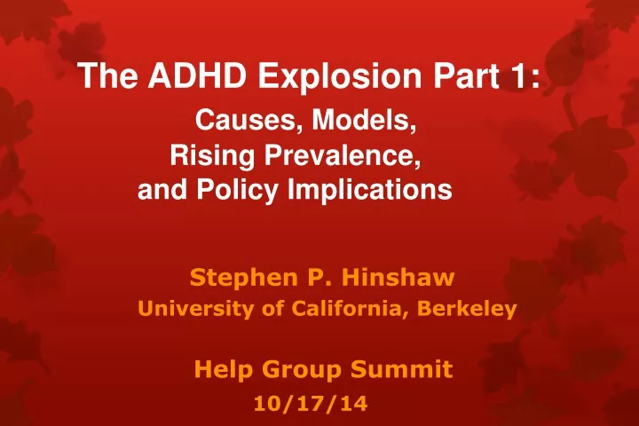 the adhd explosion part 1 causes models rising prevalence and policy implications