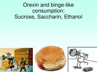 Orexin and binge-like consumption: Sucrose, Saccharin, Ethanol