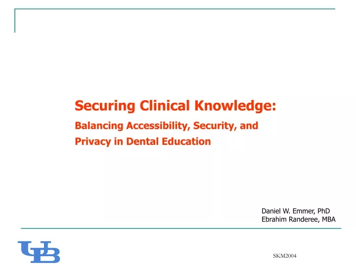 securing clinical knowledge balancing