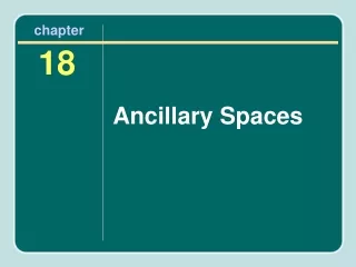 Ancillary Spaces