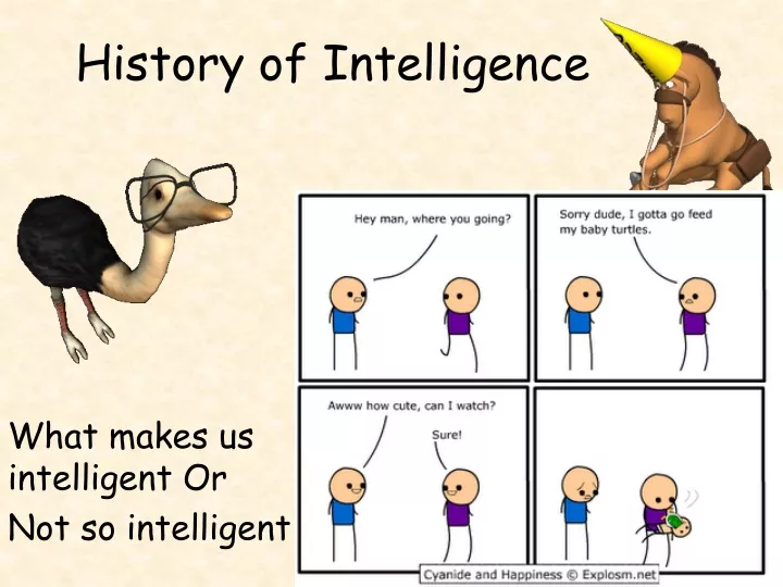 history of intelligence