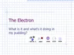 The Electron: What It Is and Its Role in Science - slide 1