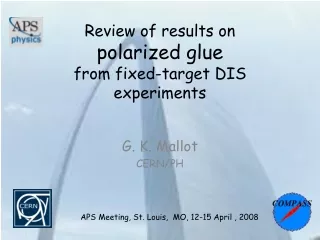 Review of results on  polarized glue  from fixed-target DIS experiments