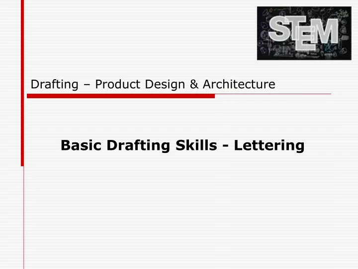 drafting product design architecture