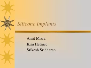 Silicone Implants