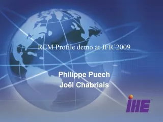 REM Profile demo at JFR’2009