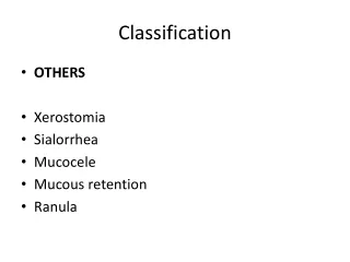 Classification