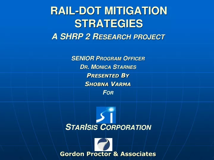 rail dot mitigation strategies