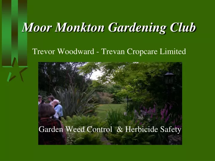 moor monkton gardening club