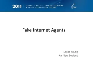 Fake Internet Agents