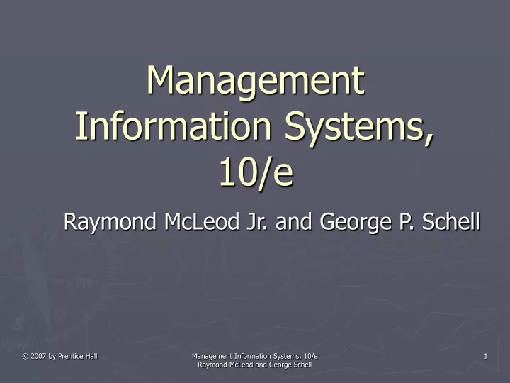 management information systems 10 e