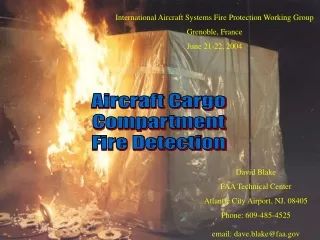 Aircraft Cargo  Compartment  Fire Detection