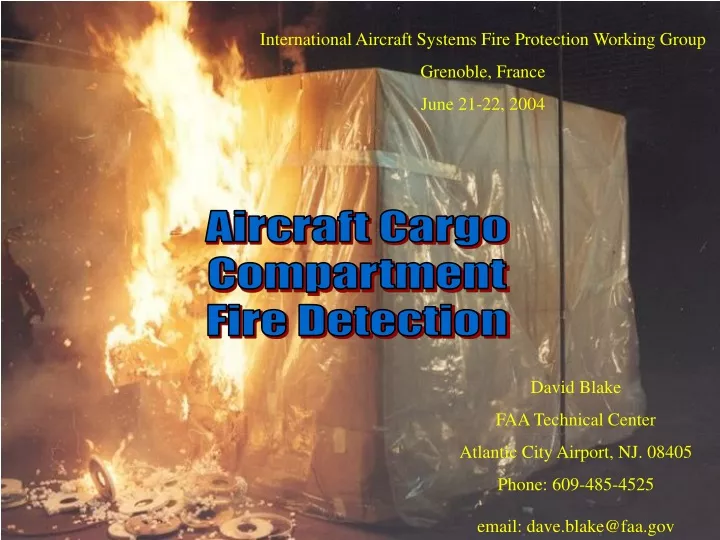 international aircraft systems fire protection