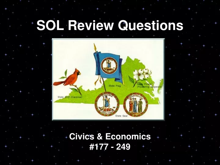 sol review questions