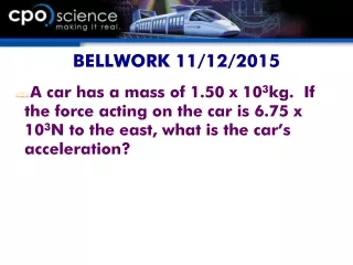 BELLWORK 11/12/2015