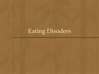 Eating Disoders