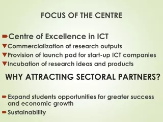 WHY ATTRACTING SECTORAL PARTNERS?