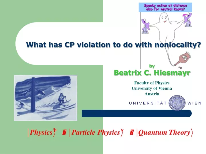 what has cp violation to do with nonlocality