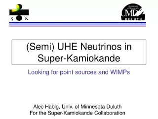 (Semi) UHE Neutrinos in Super-Kamiokande