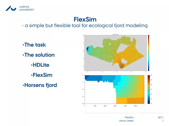 flexsim a simple but flexible tool for ecological