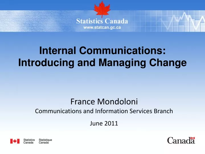 internal communications introducing and managing