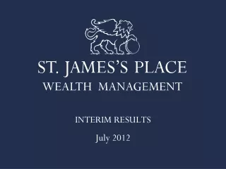 INTERIM RESULTS July 2012