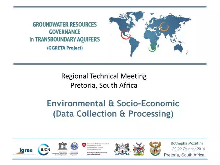 regional technical meeting pretoria south africa