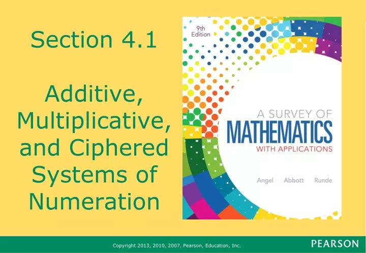section 4 1 additive multiplicative and ciphered systems of numeration