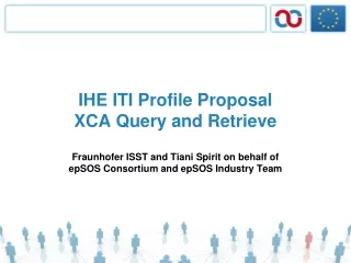 IHE ITI Profile Proposal XCA Query and Retrieve