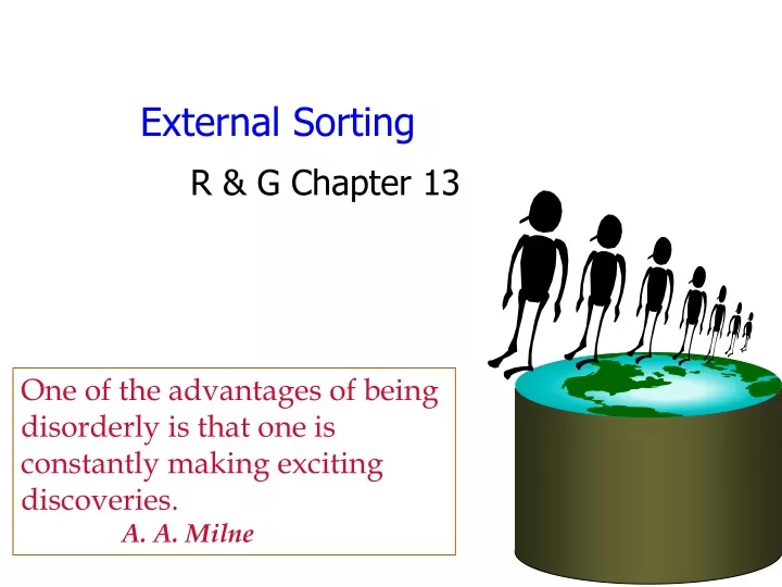 external sorting