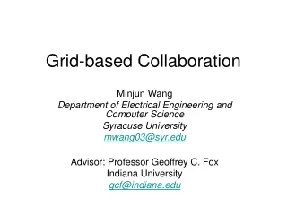 Grid-based Collaboration