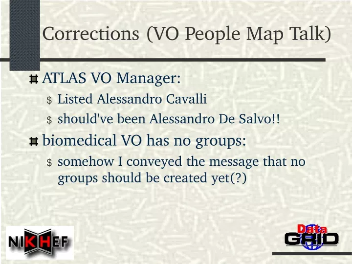 corrections vo people map talk