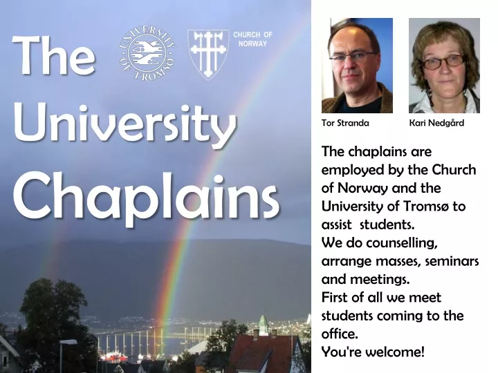 the university chaplains