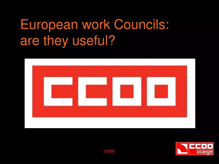 european work councils are they useful