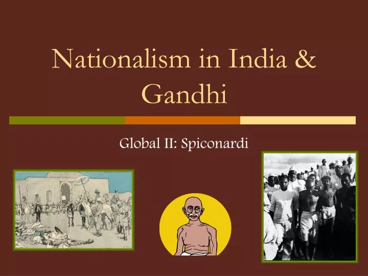 nationalism in india gandhi