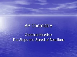 AP Chemistry