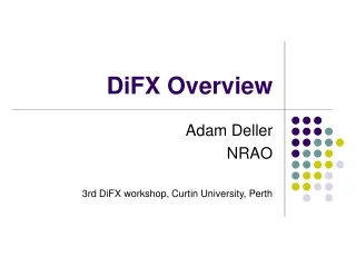 DiFX Overview