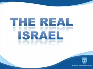 The Real  israel