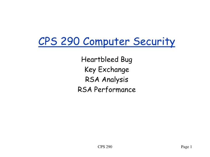 cps 290 computer security