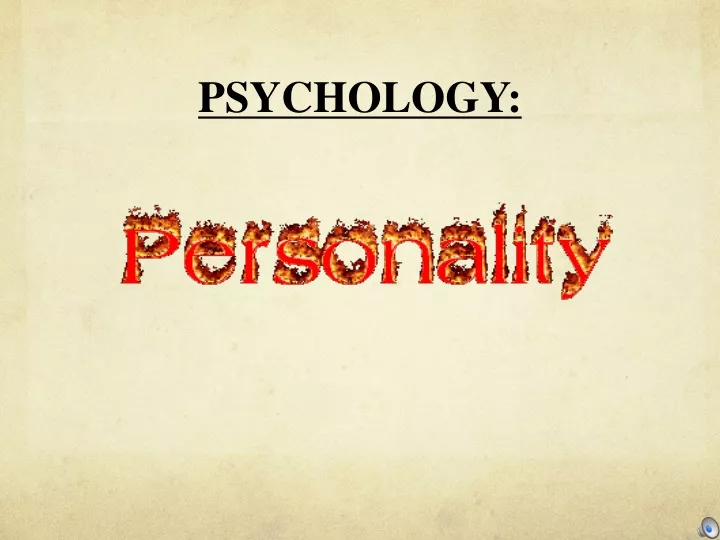 psychology