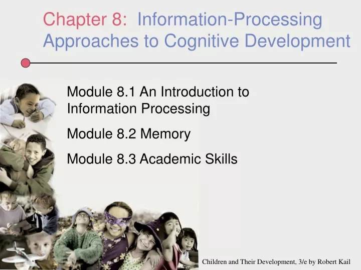 chapter 8 information processing approaches