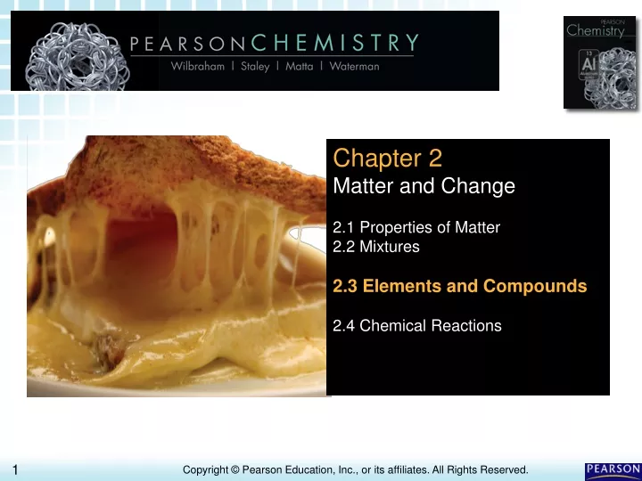 chapter 2 matter and change 2 1 properties