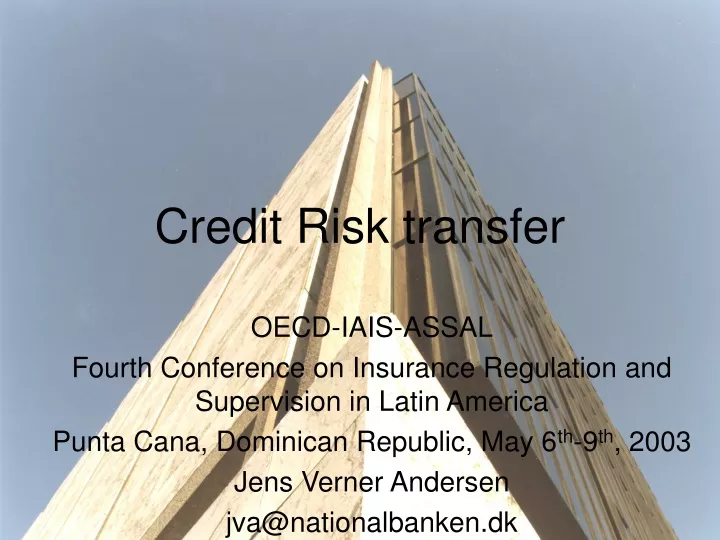 credit risk transfer