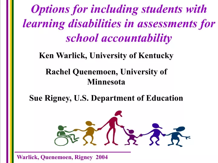 options for including students with learning