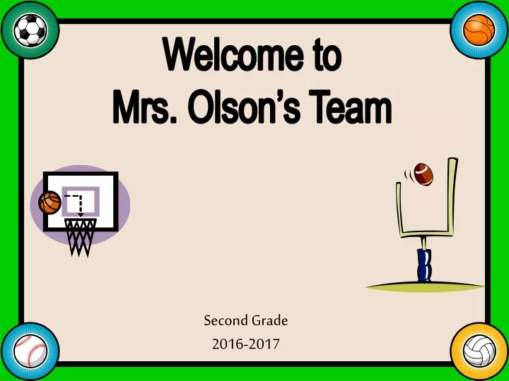 welcome to mrs olson s team