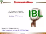 Communications - slide 1